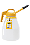 OilSafe Stretch Spout 10 Liter Yellow